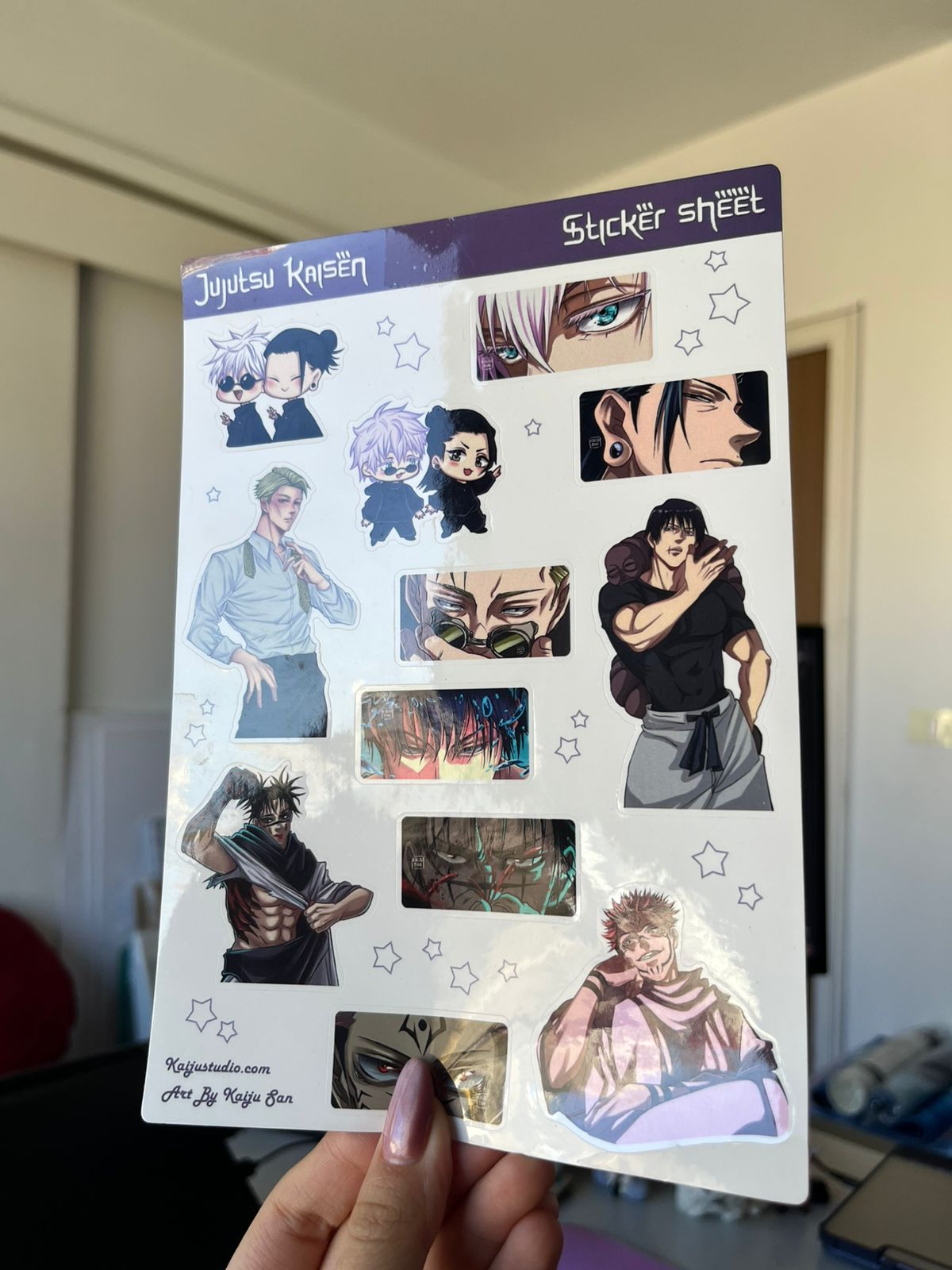 JJK Prints & Sticker Sheet