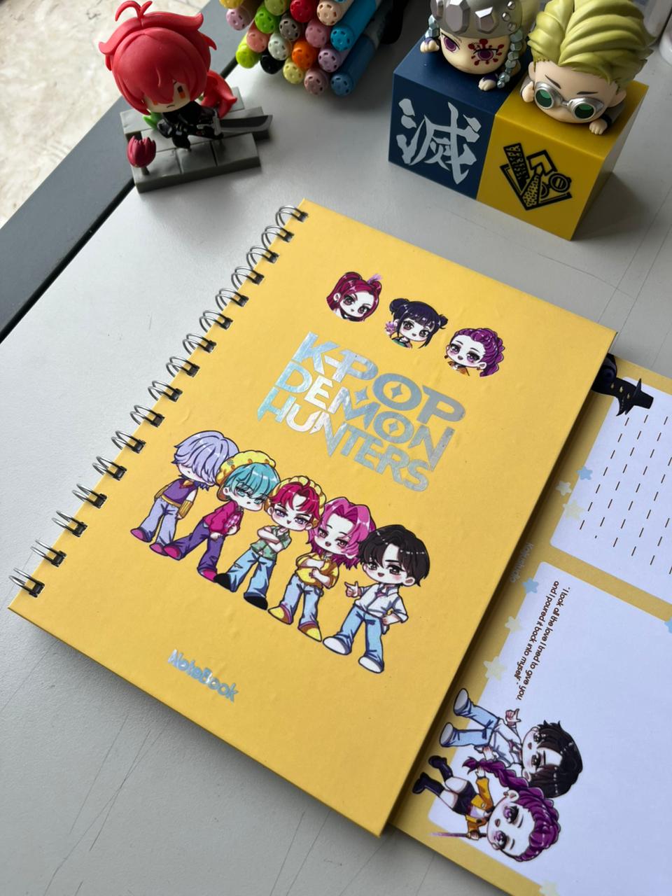 Kpop Demon Hunters Notebook