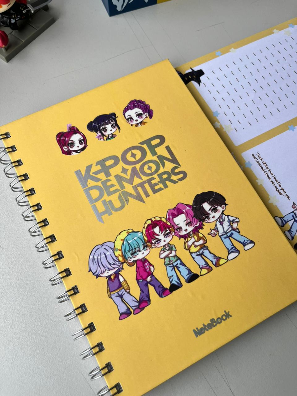 Kpop Demon Hunters Notebook
