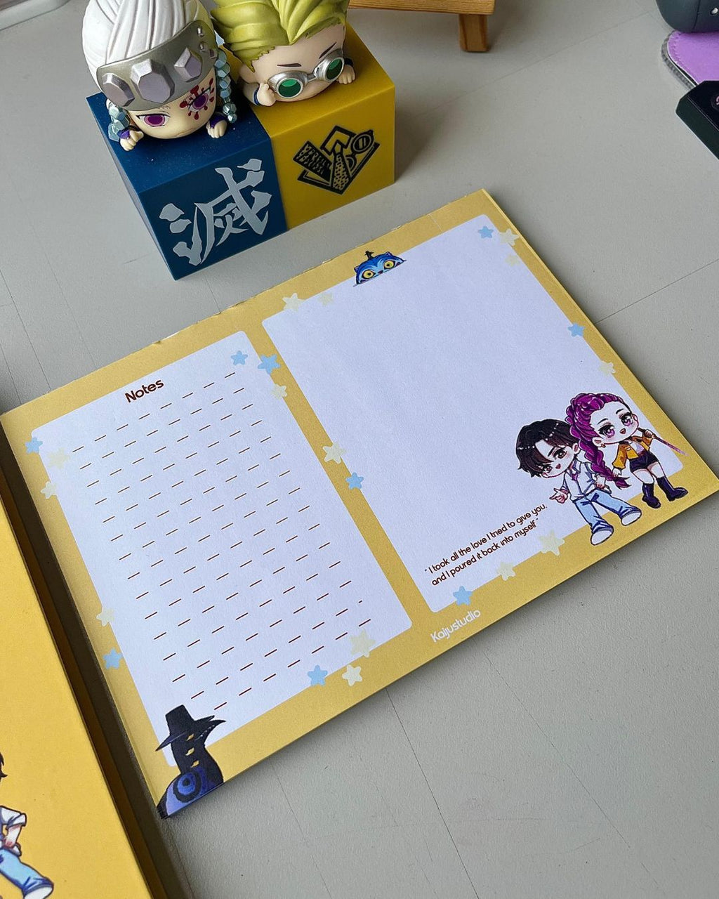 KPop Demon Hunters Notepad
