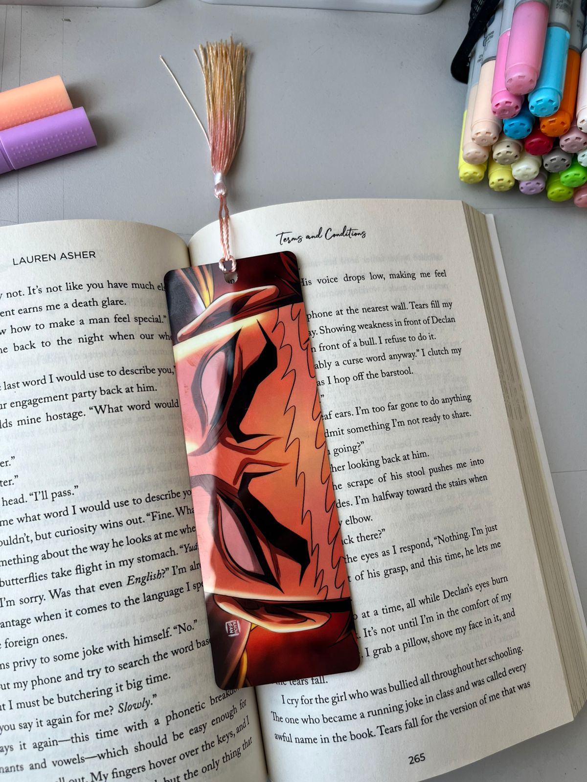 Gyomei Thin Bookmark With Tassel