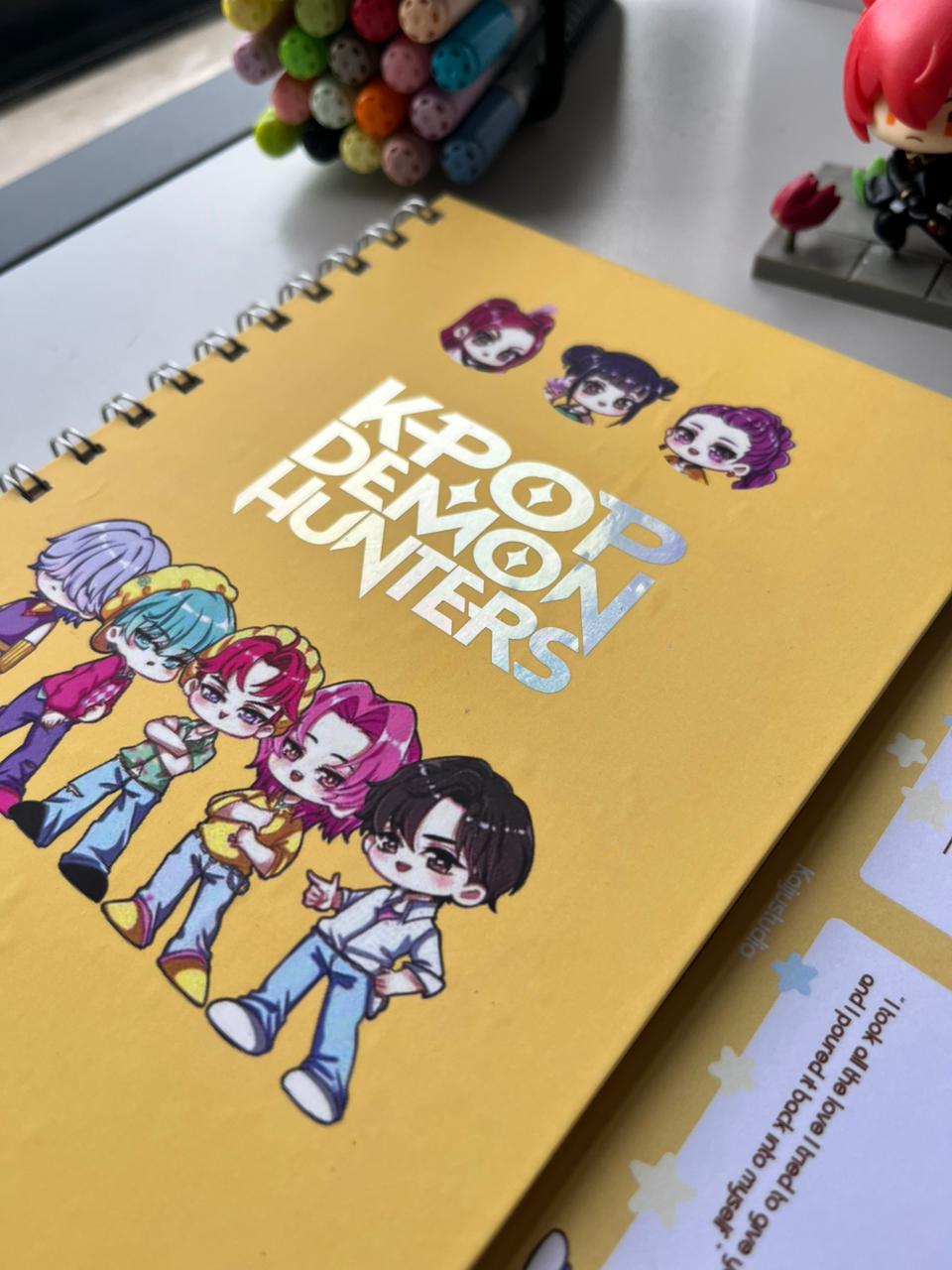 Kpop Demon Hunters Notebook