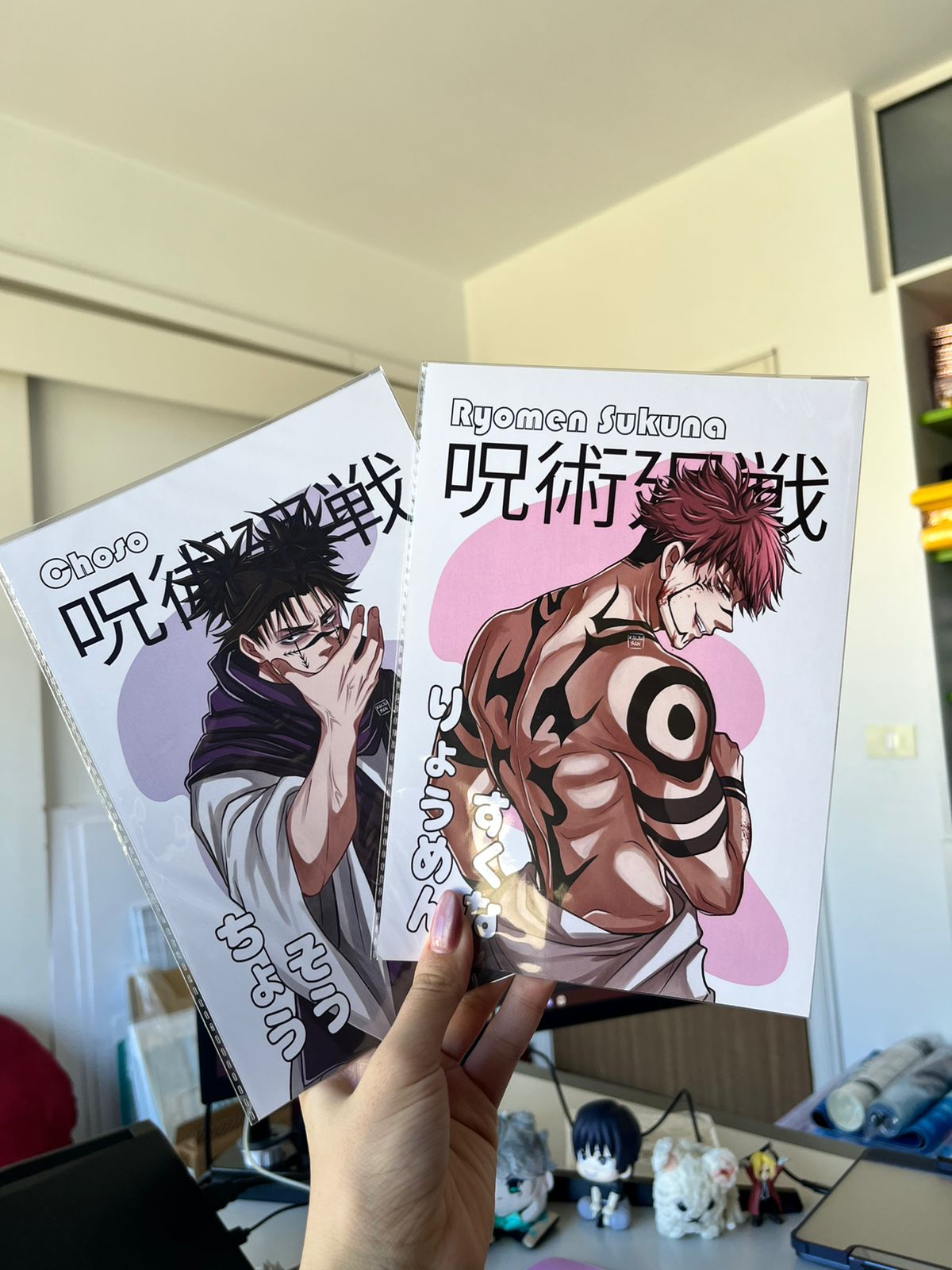 JJK Prints & Sticker Sheet