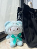 Black Tote Bag With Charm