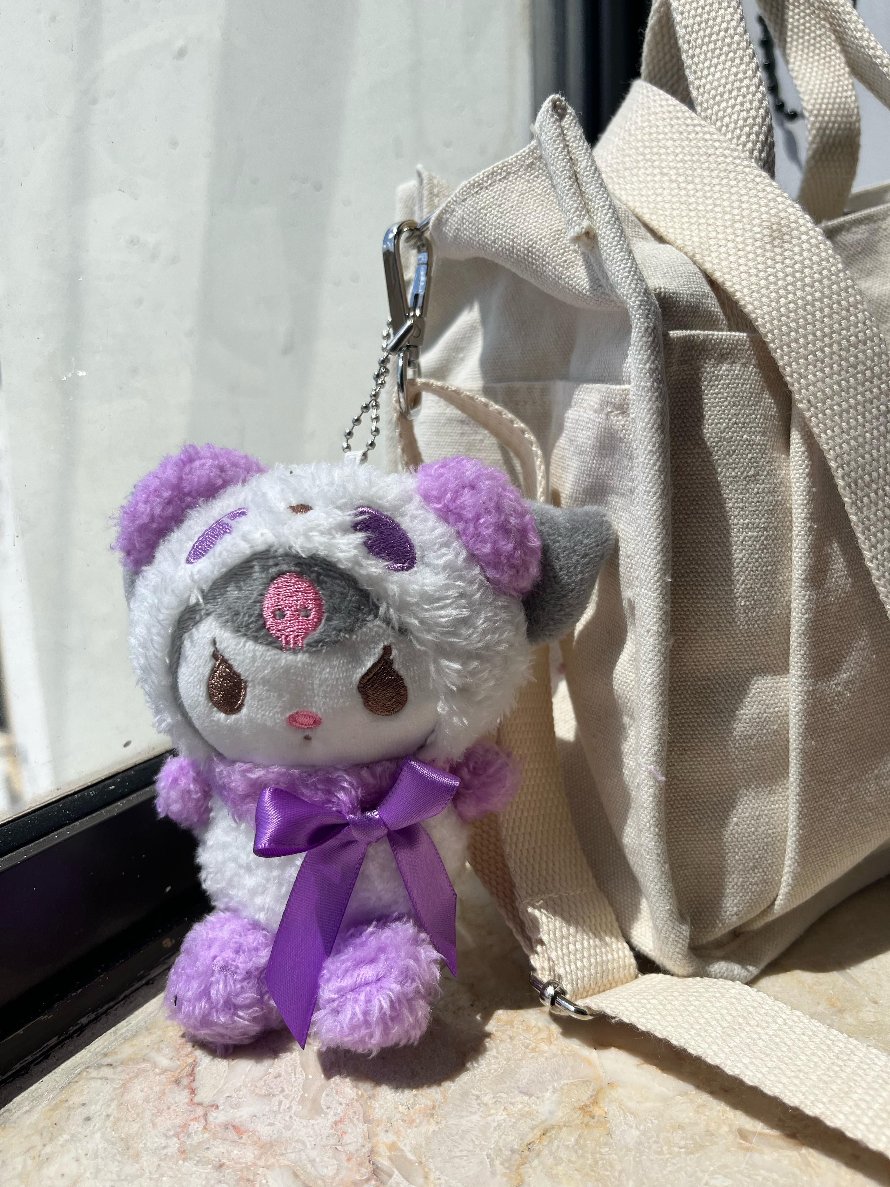 Black Tote Bag With Charm