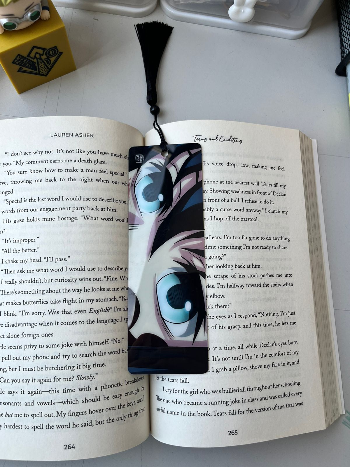 Muichiro Thin Bookmark With Tassel