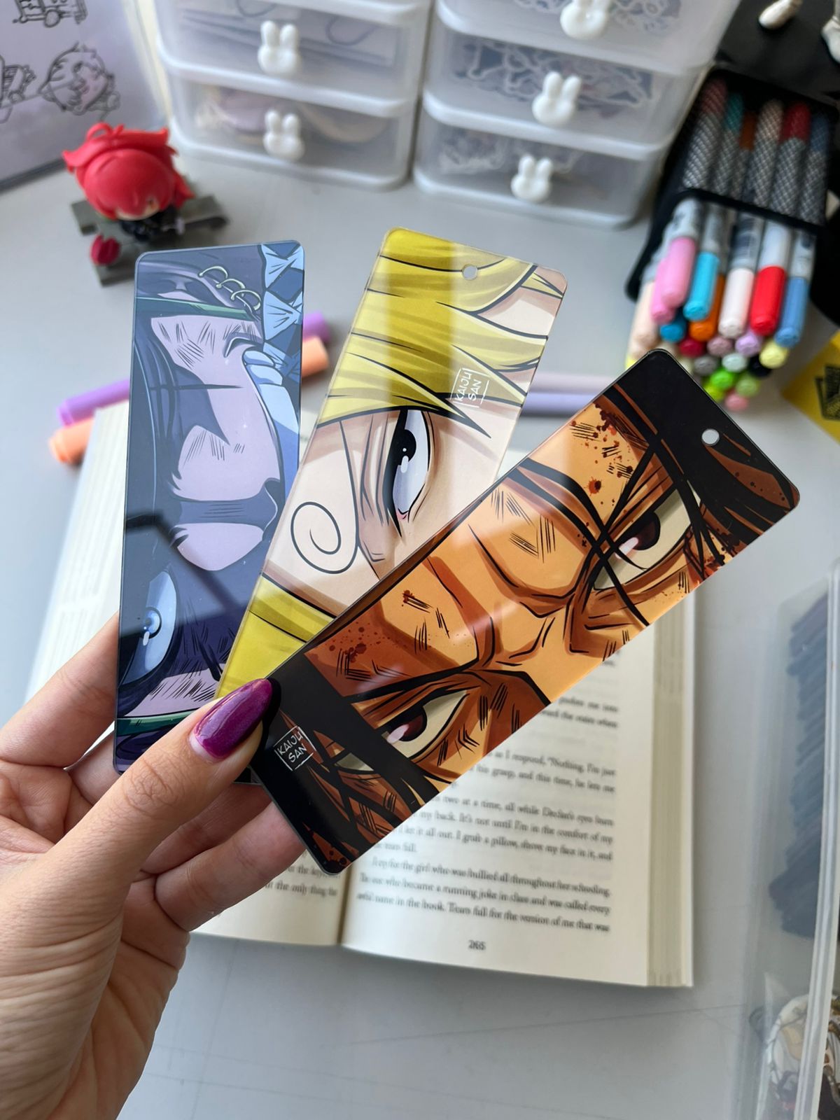 One Piece Acrylic Bookmarks