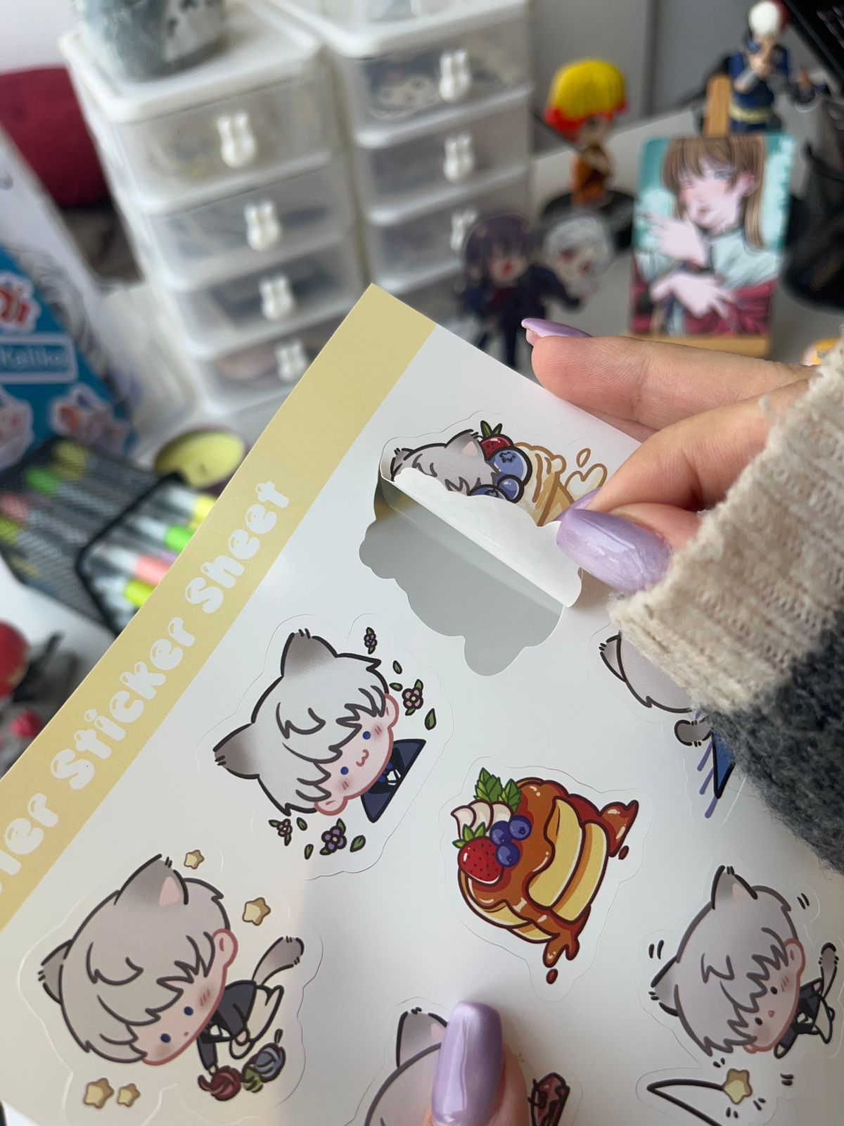 Kitty Xavier Sticker Sheet