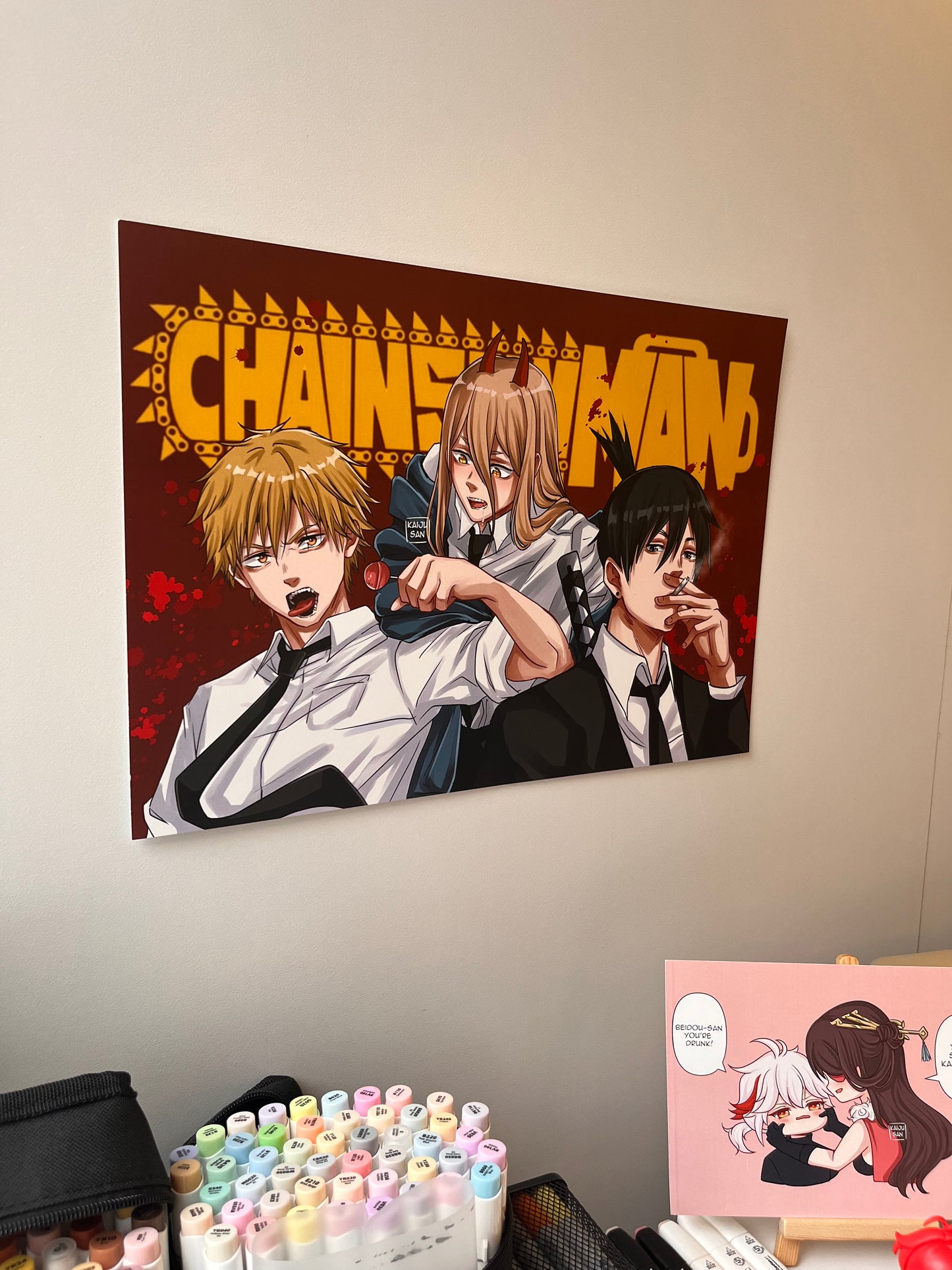 Chainsaw Man A3 Fan Made Poster