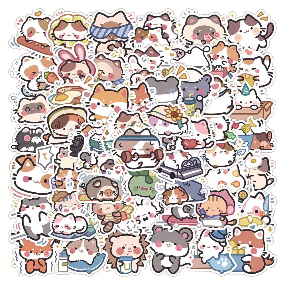 Cute Cats Stickers