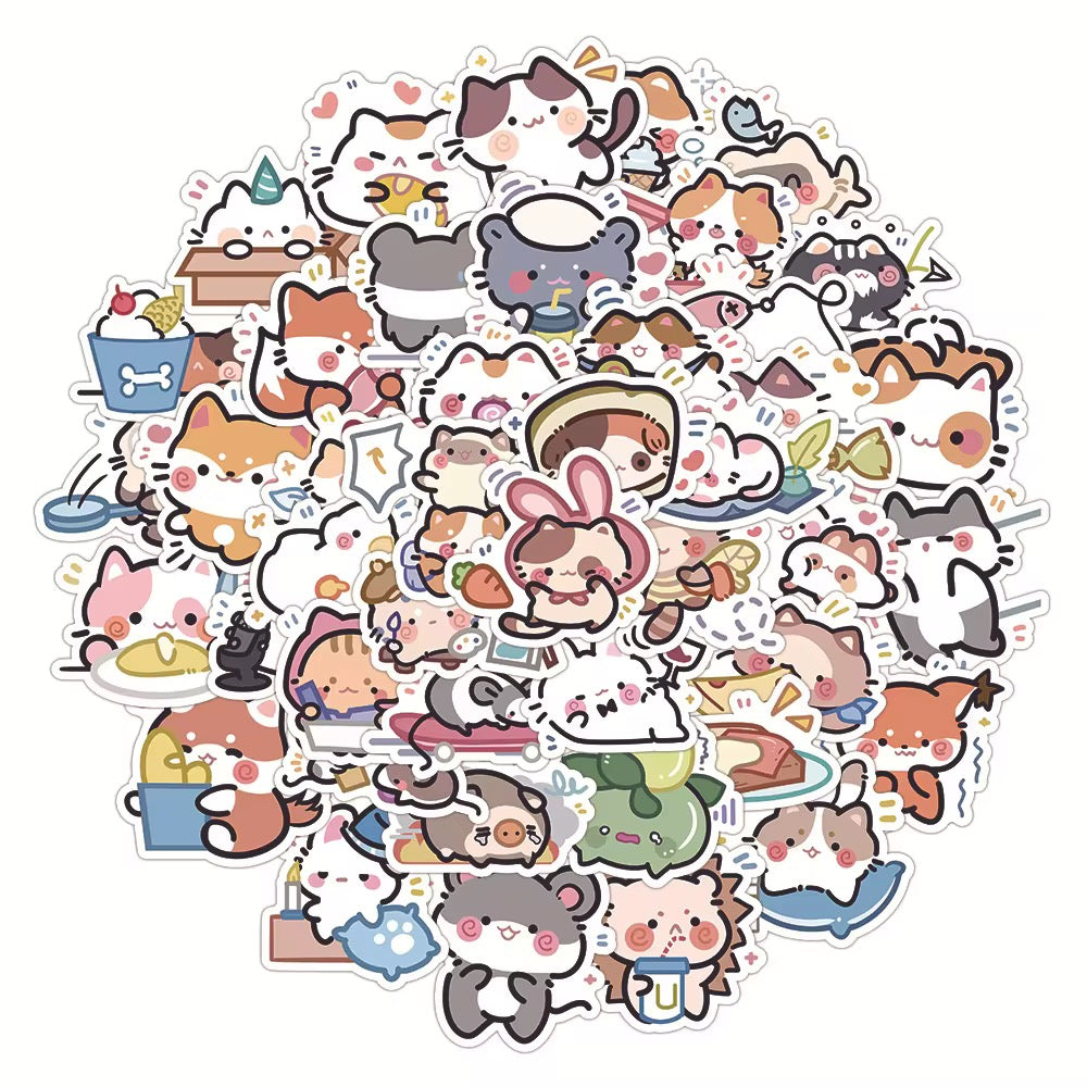 Cute Cats Stickers