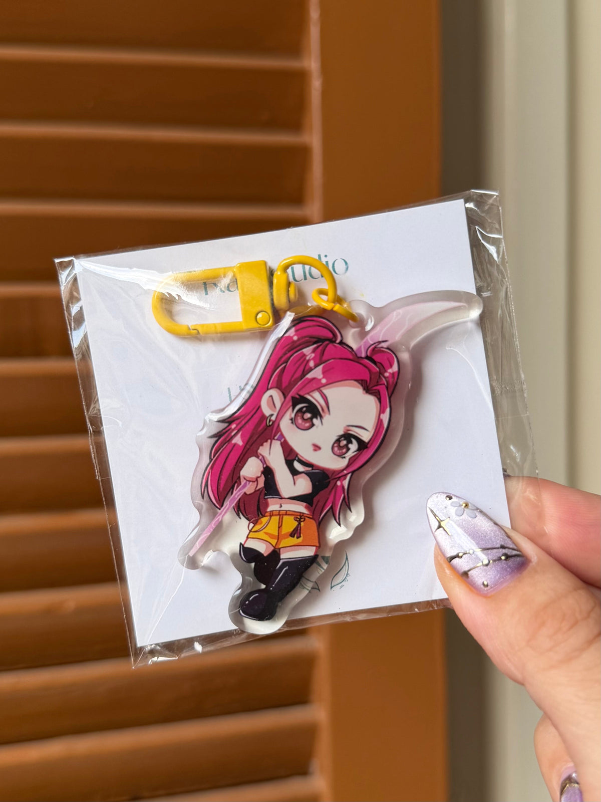 KPop Demon Hunters Mira Keychain