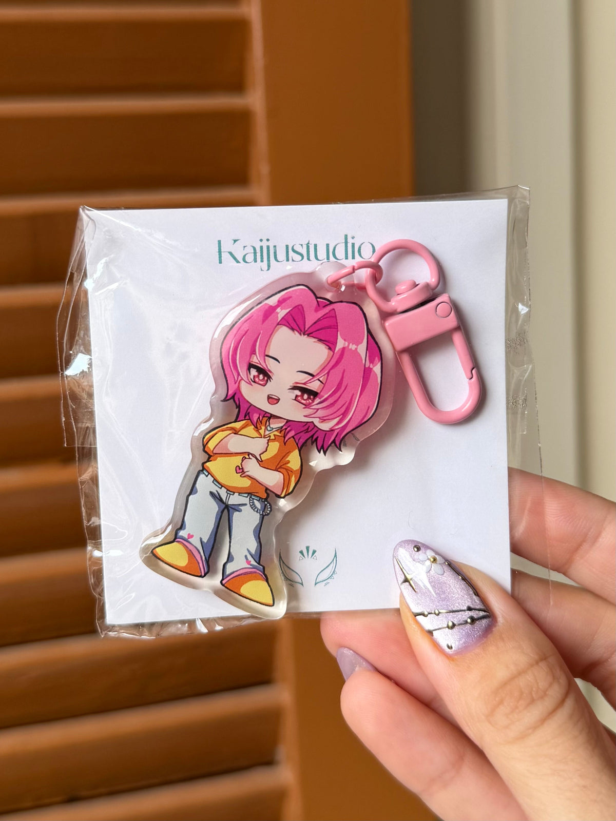 KPop Demon Hunters Romance Keychain