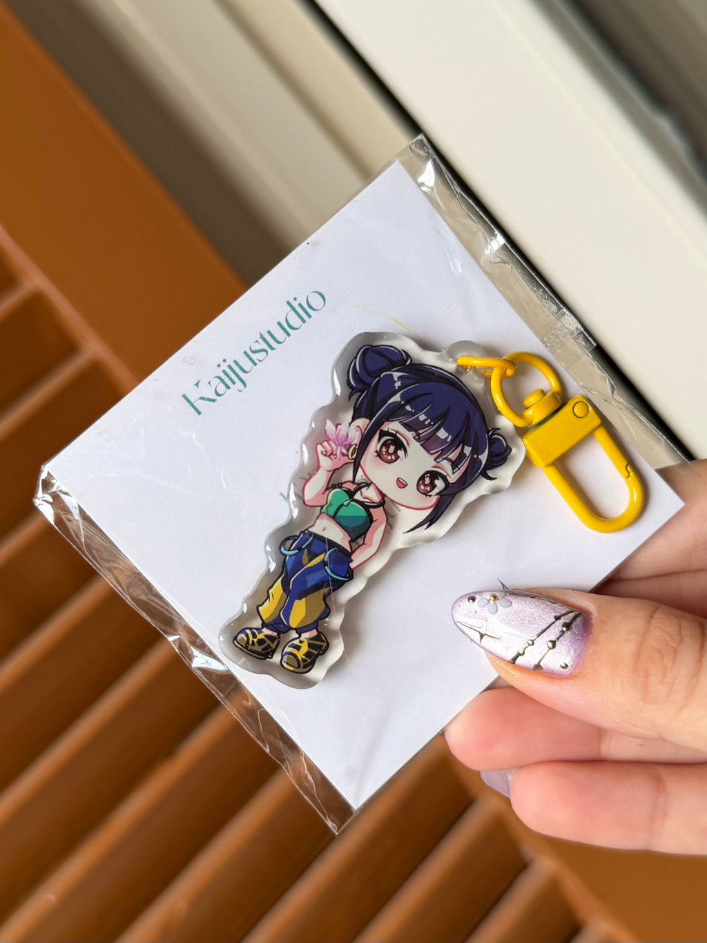 KPop Demon Hunters Zoey Keychain