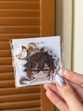 Zhongli Holographic Keychain
