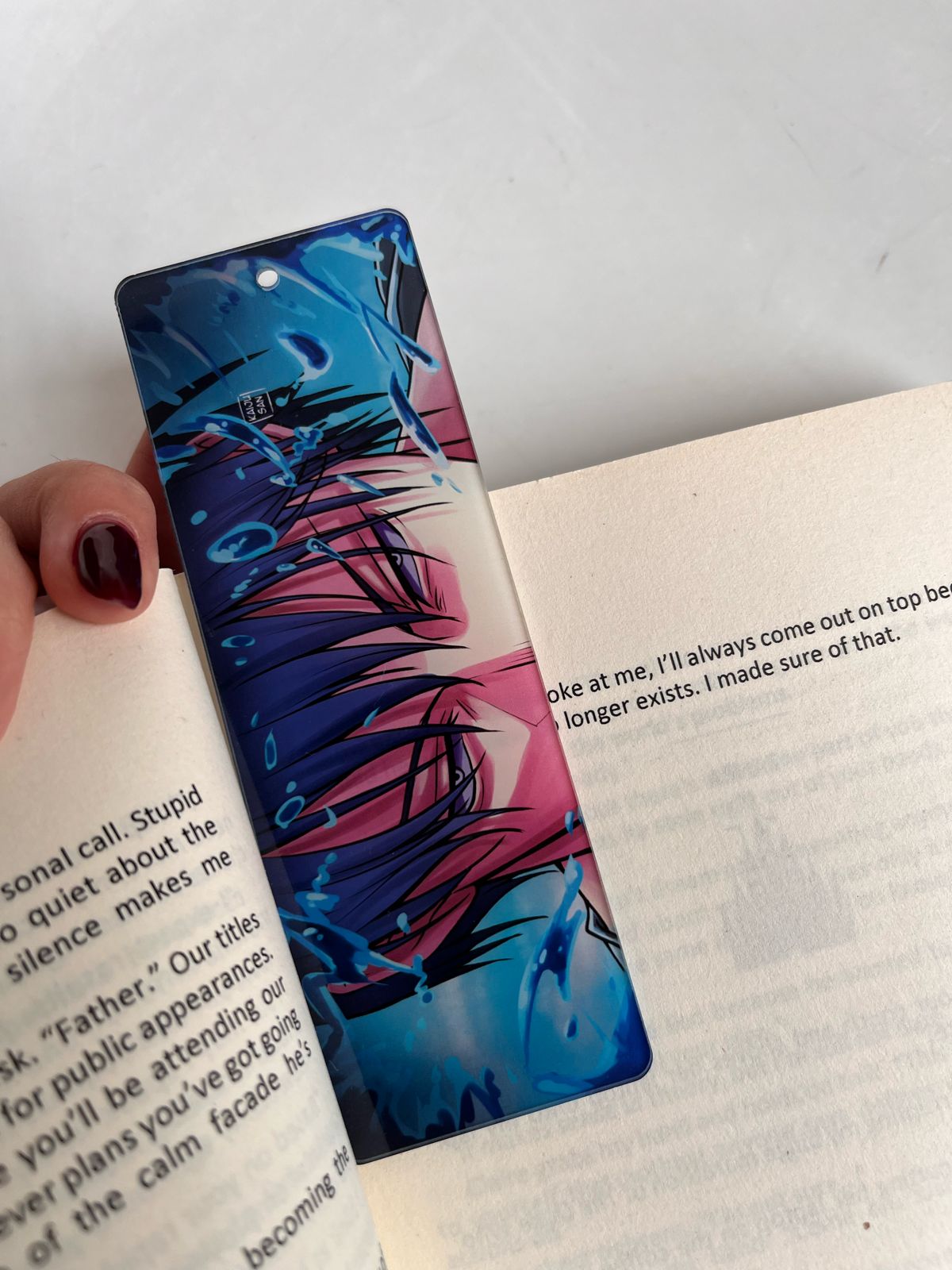 Toji Acrylic Bookmark