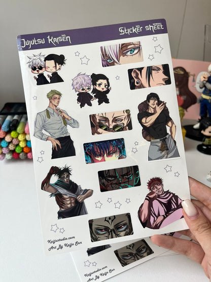 Jujutsu Kaisen Sticker Sheet