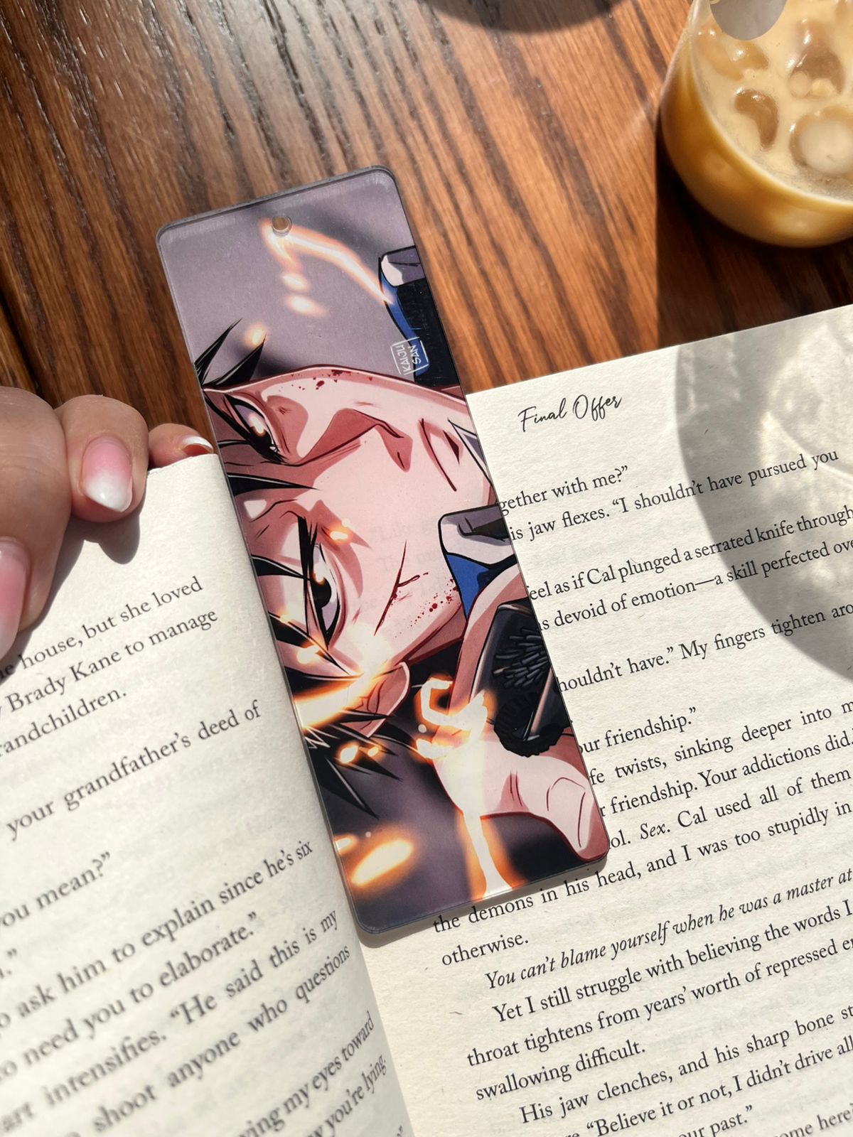 Roy Mustang Acrylic Bookmark