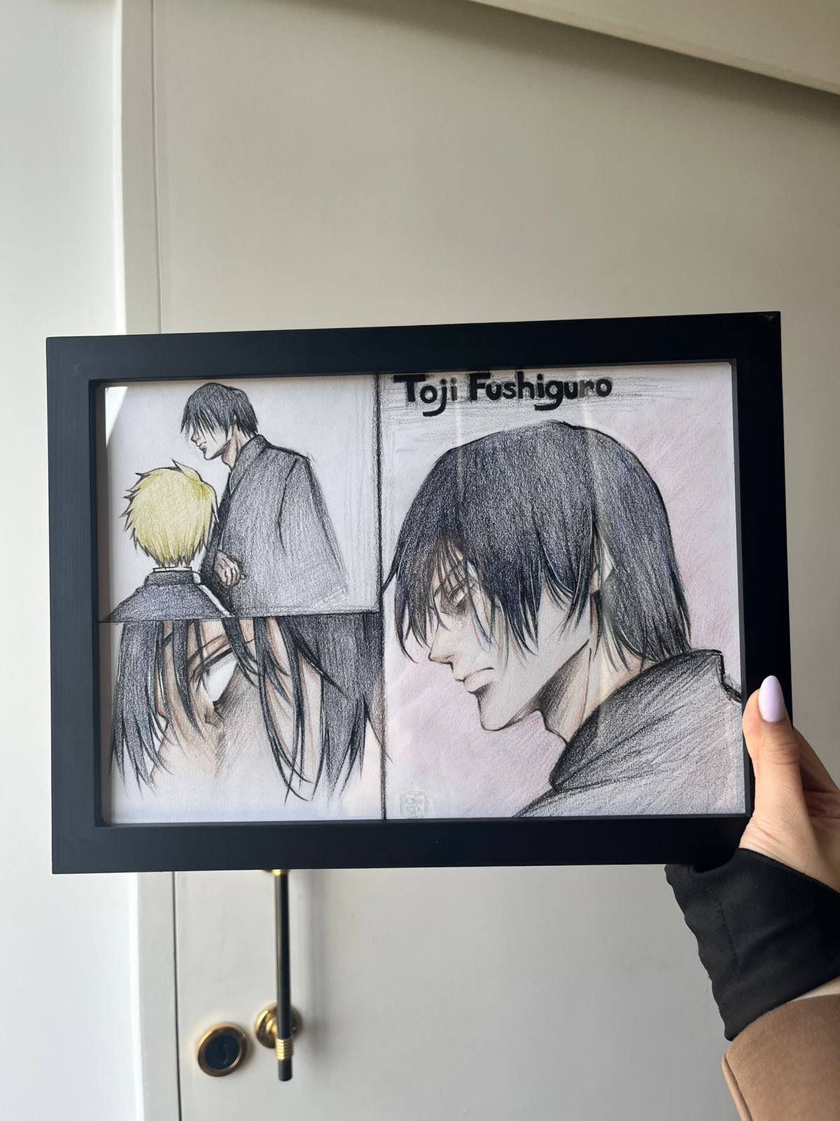 Toji Framed Traditional Artwork