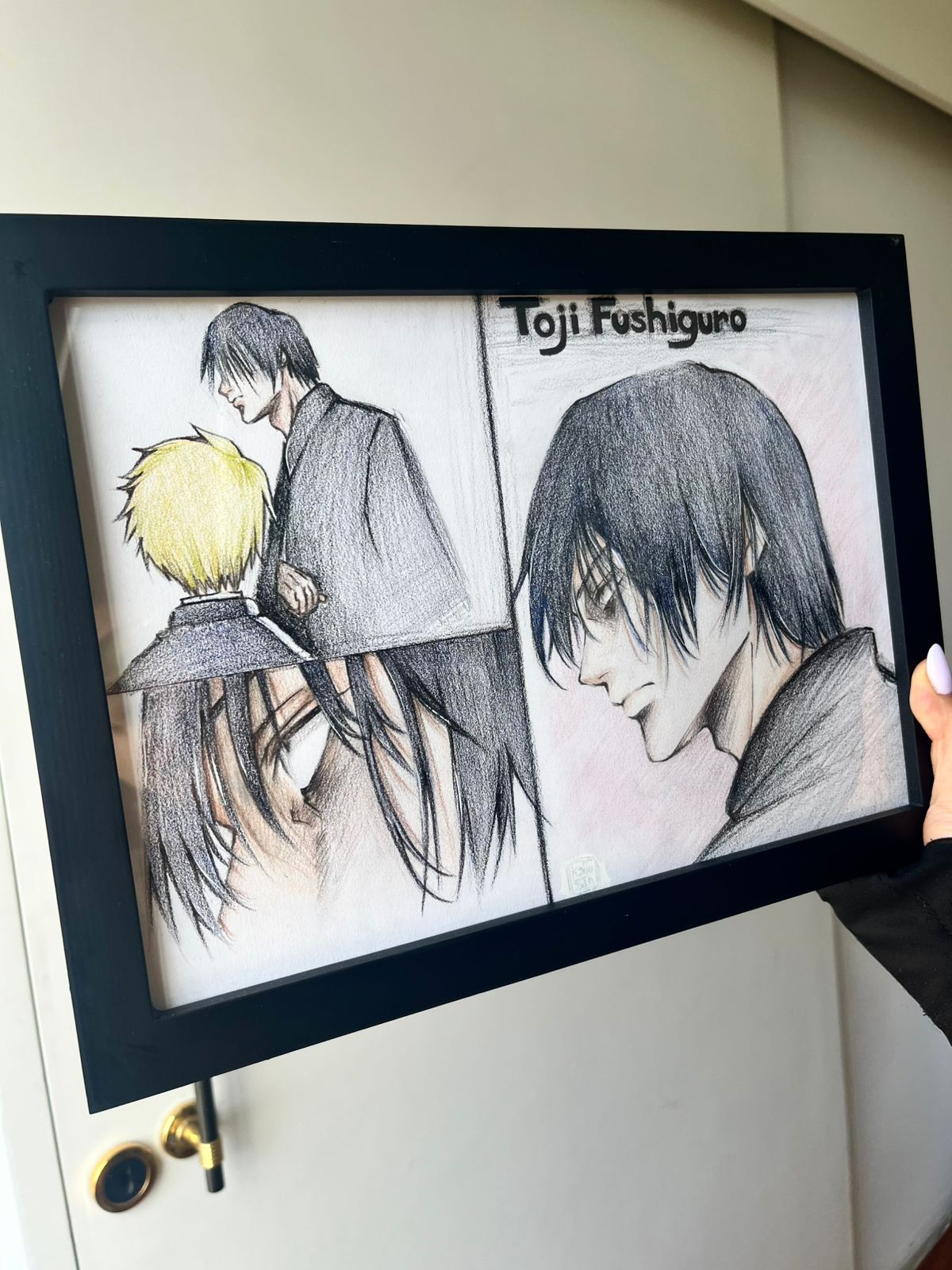 Toji Framed Traditional Artwork