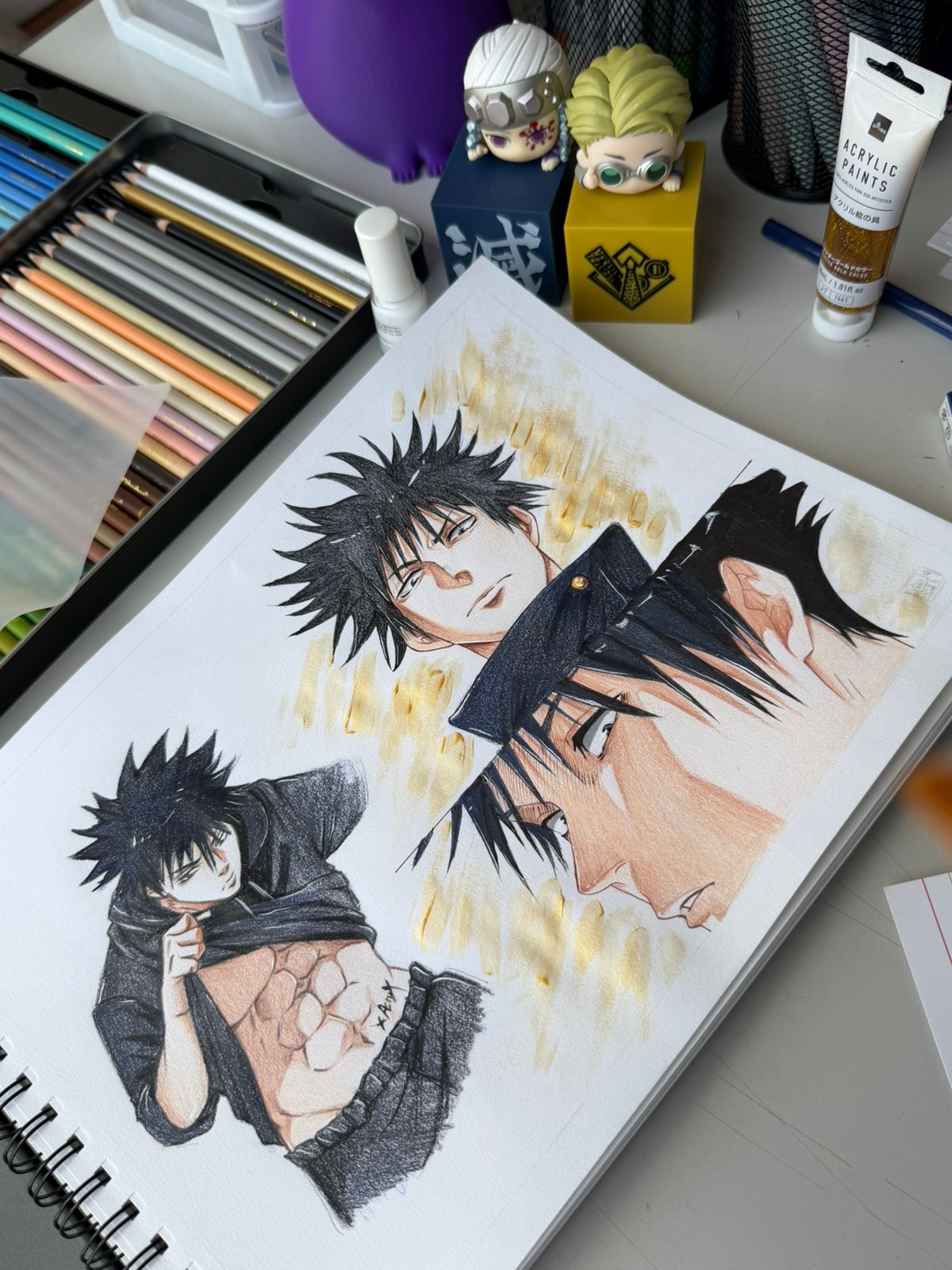 Megumi Traditional Artwork