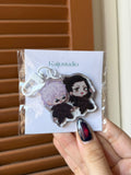 Gojo & Geto Keychain
