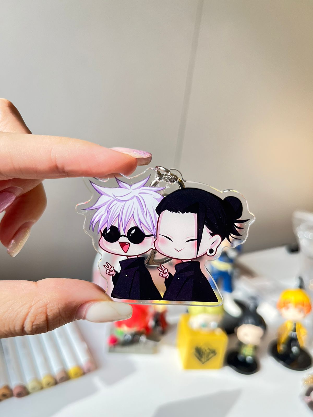 Geto & Gojo Keychain