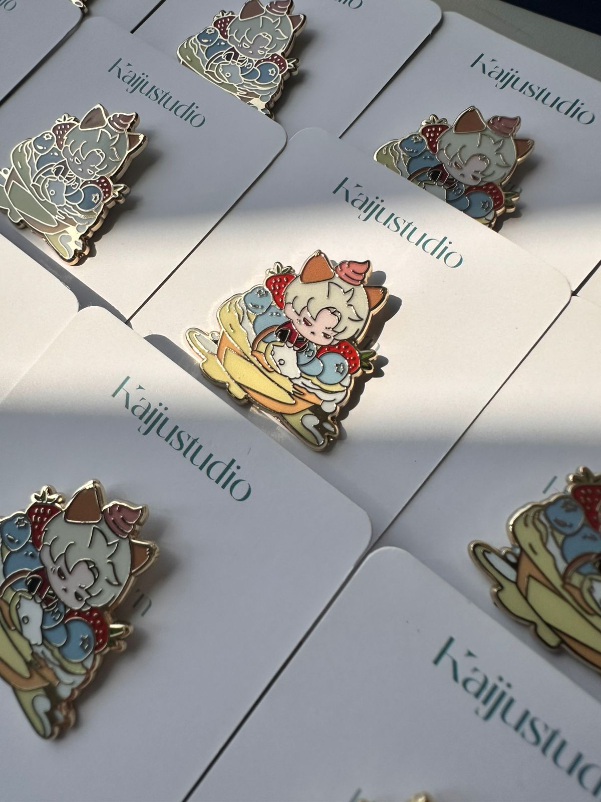 Kitty Sylus Enamel Pin