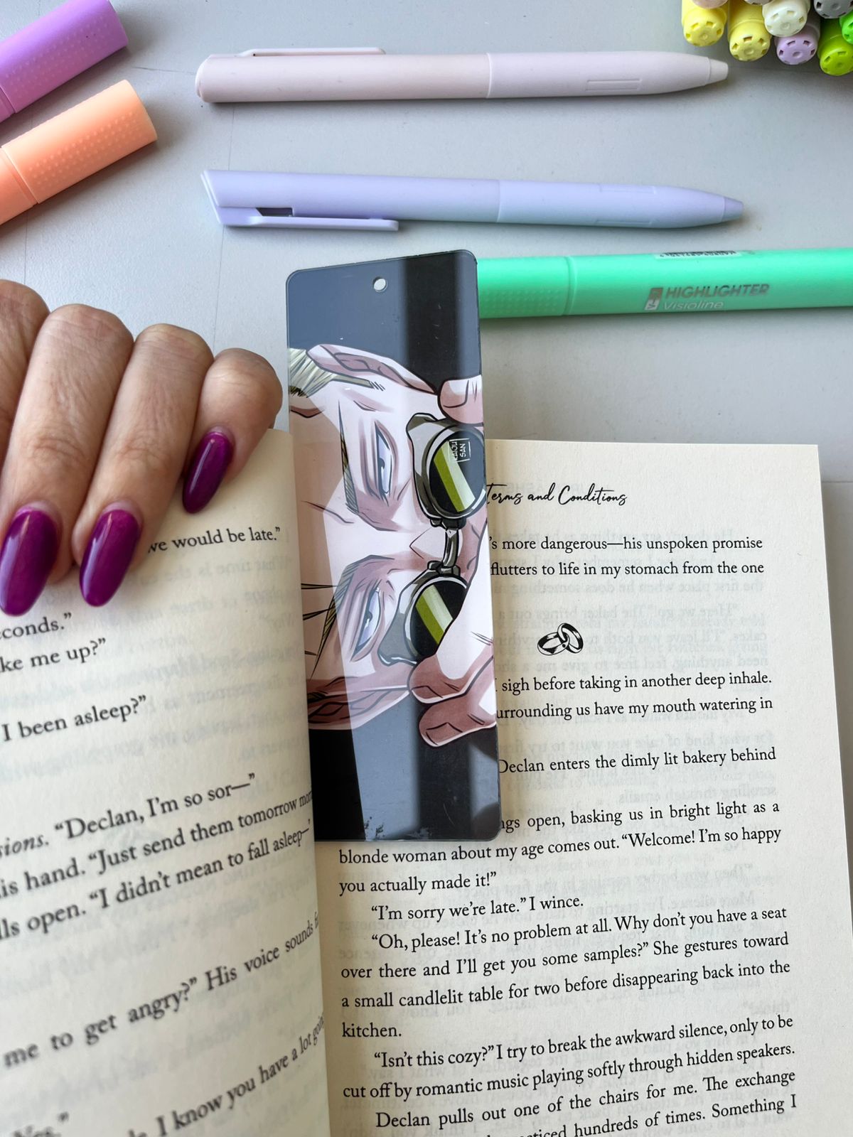 Nanami Acrylic Bookmark