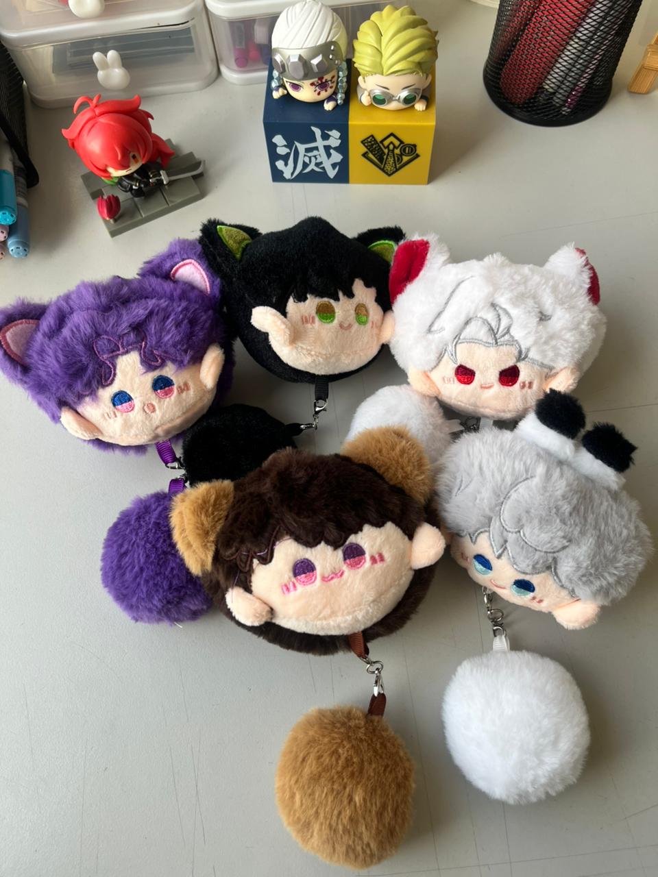 Love & Deepspace Plush Keychains