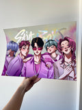 Saja Boys Holographic Print
